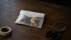 A4トレーシングペーパー1枚で量産できるバレンタイン簡単ラッピング