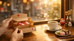 茶封筒でバレンタインラッピングが激変する蛇腹の仕掛け袋の作り方