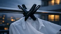 強風の日の外干し対策はこれ、ハンガー2本で洗濯物の落下を減らす簡単ワザ