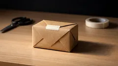 余った茶封筒がギフトボックスに変身する簡単ラッピング術